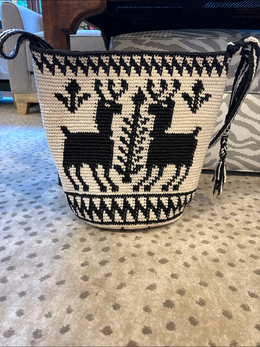 Wayuu Bucket Bag - Picture 9 of 11